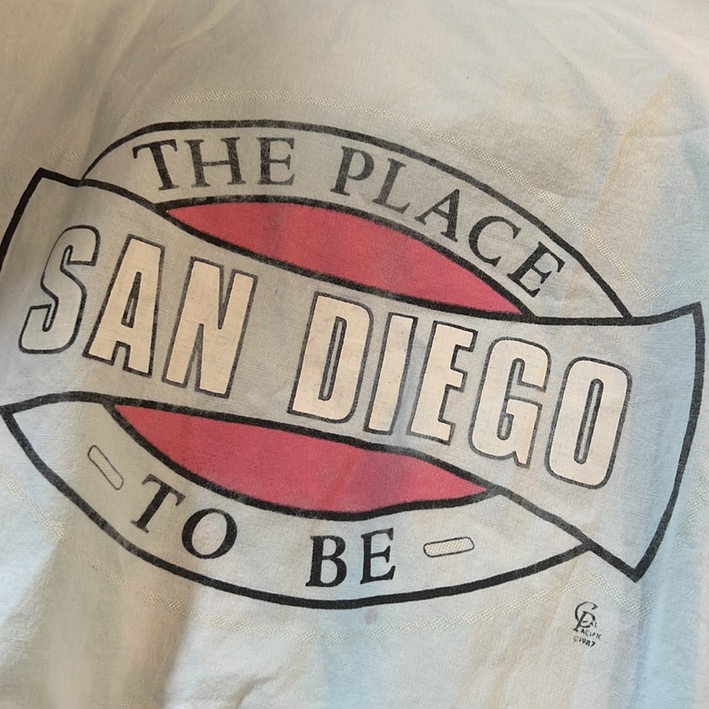 Vintage 1987 Cottontops San Diego Top